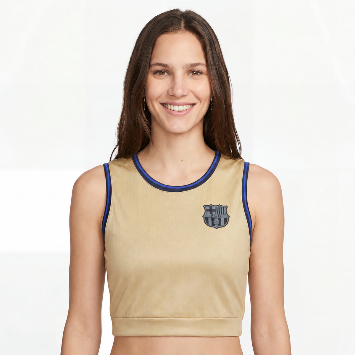 Barcelona Woman Cropped 25/26 Away
