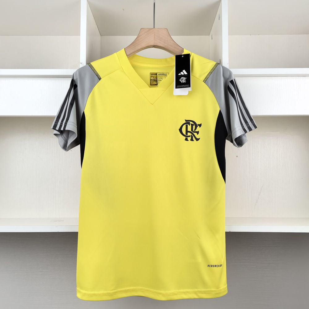 Jersey 24∕25 Flamengo Treino Feminino - Amarelo