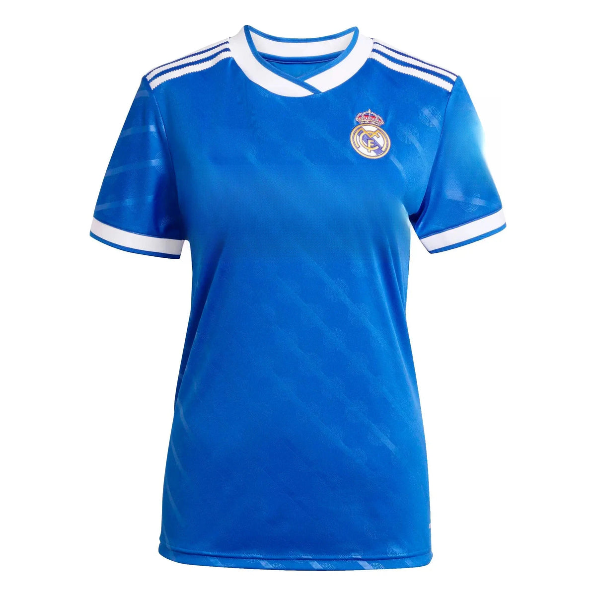 Royal blue Adidas Real Madrid womens third jersey 25/26 front