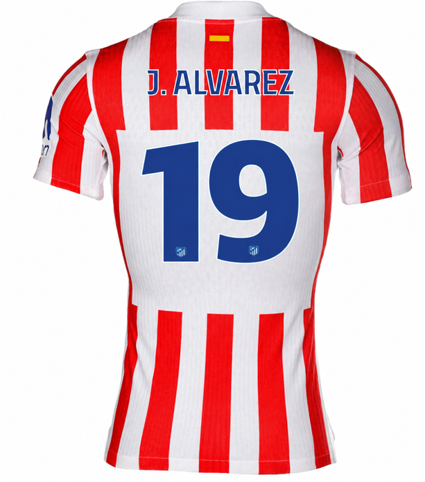 Jersey Atletico de Madrid 25/26 Home #19 J. ALVAREZ
