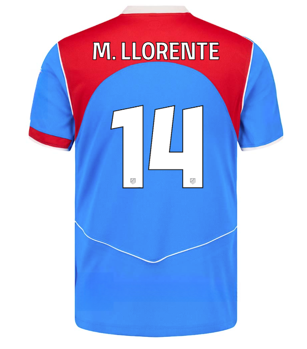 Jersey Atletico de Madrid 25/26 Third #14 M. LLORENTE