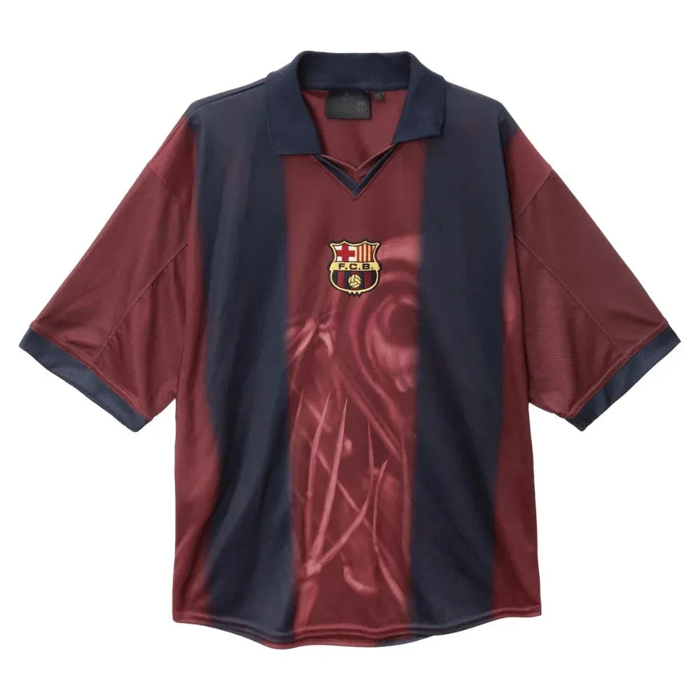 Jersey Barcelona Retro 2000/01 Home Skeleton