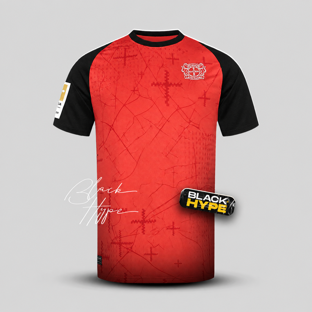 Jersey Bayer Leverkusen 24/25 - Vermelha Home
