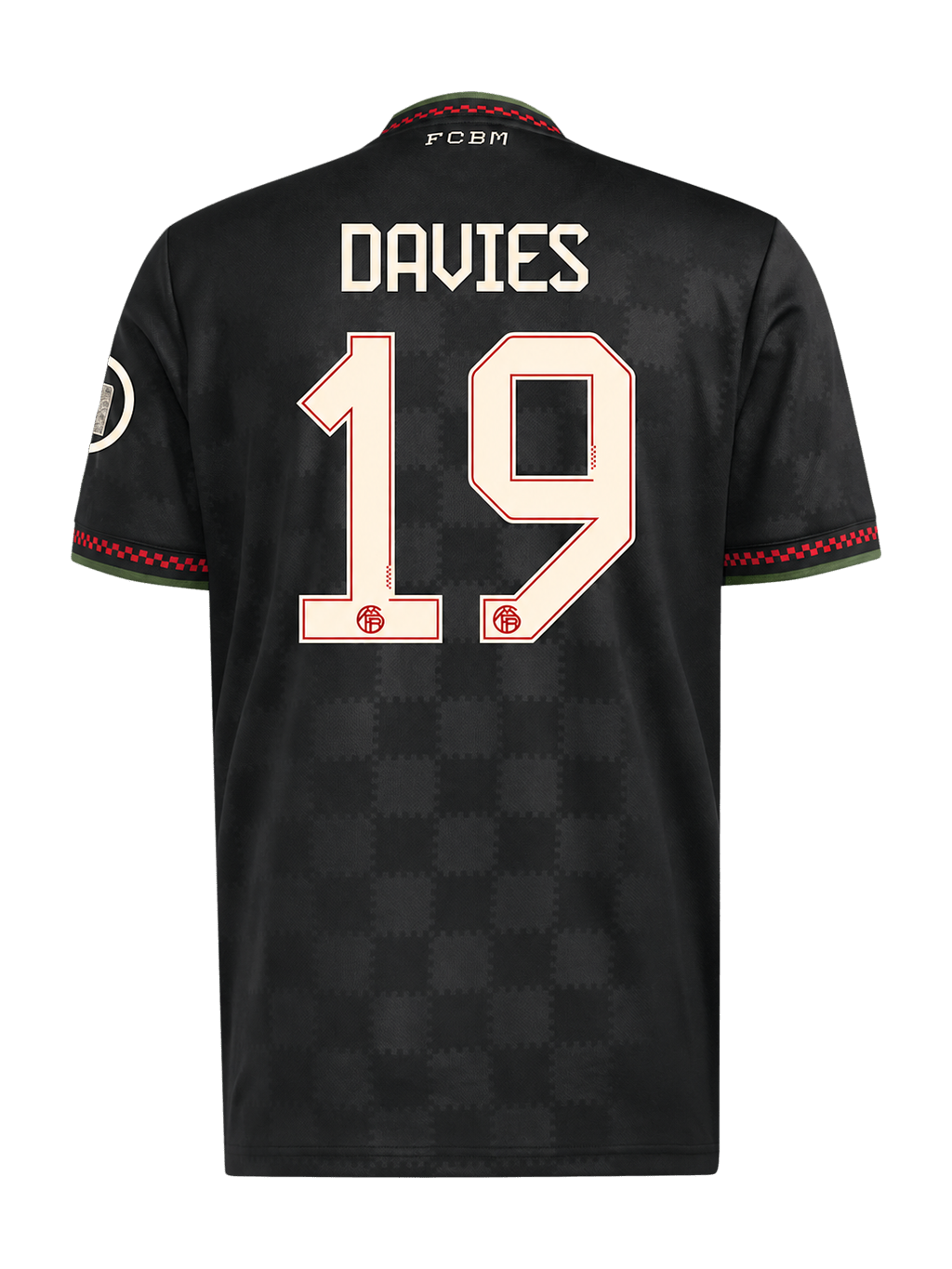 Jersey Bayern 25/26 UCL #19 DAVIES