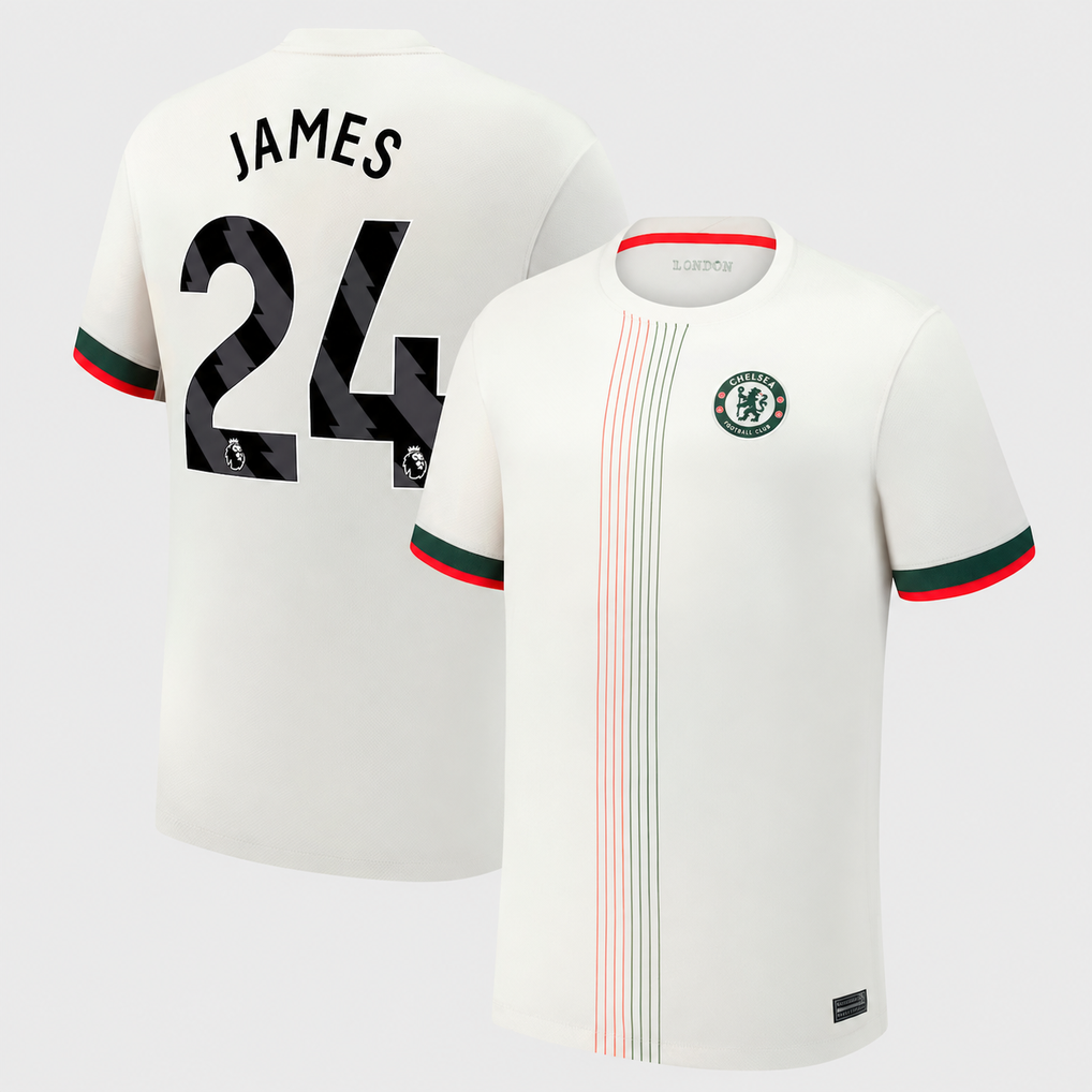 Jersey Chelsea 25/26 Away #24 JAMES