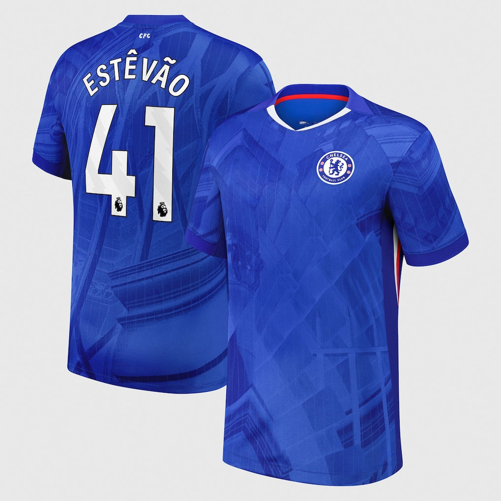 Jersey Chelsea 25/26 Home #41 Estêvão