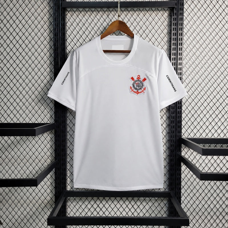 Jersey Corinthians All Sponsors Branco