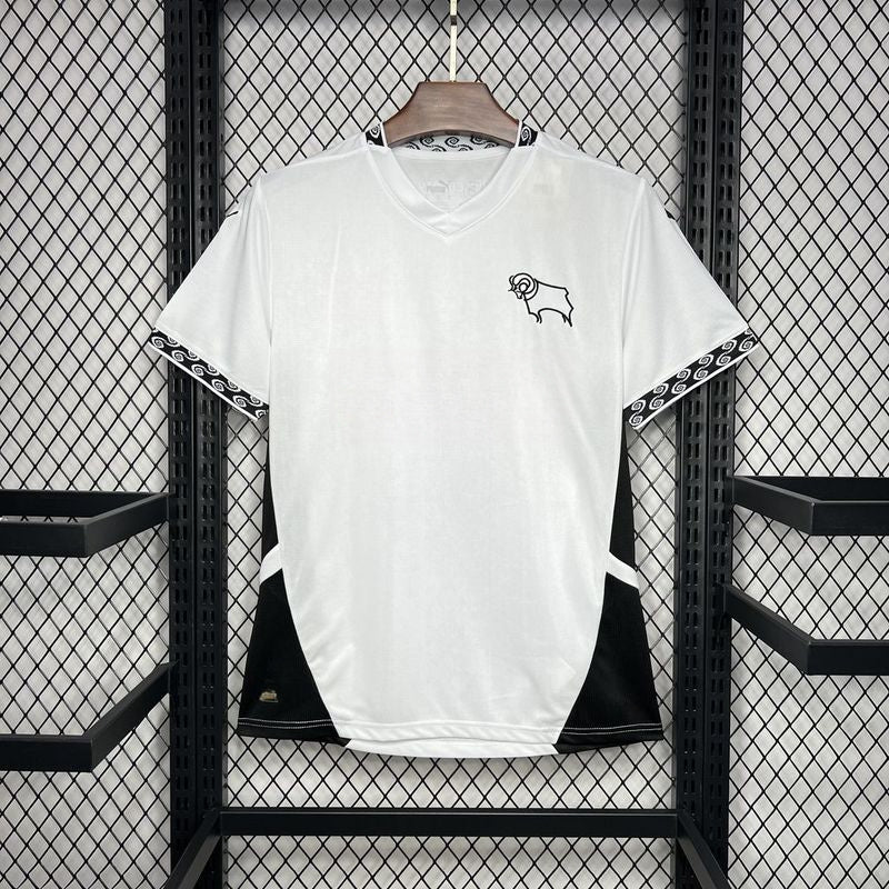 Jersey do Derby County Fc l 24/25 Branco