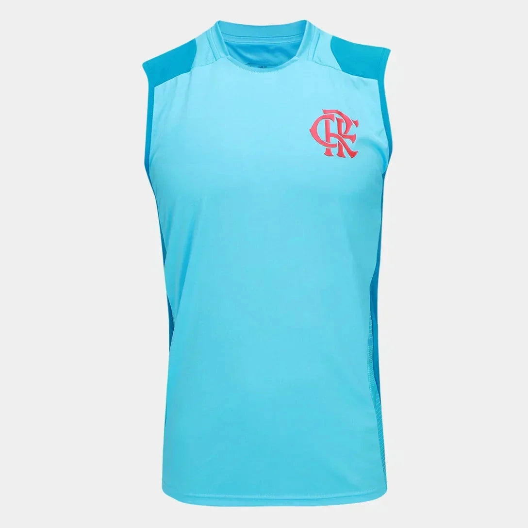 Jersey Flamengo Regata Treino 25/26 Azul e Vermelho