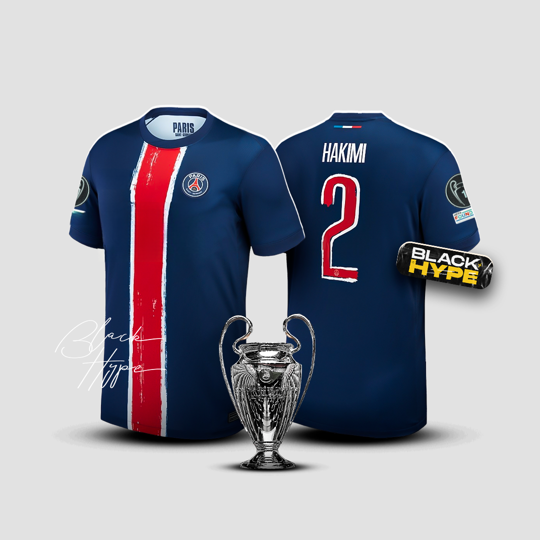 Jersey Hakimi PSG 24/25 Home - Champions League