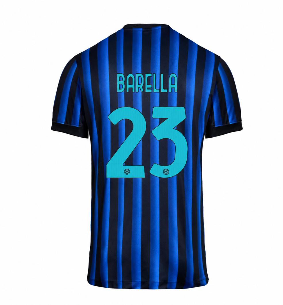 Jersey Inter 25/26 Home #23 Barella