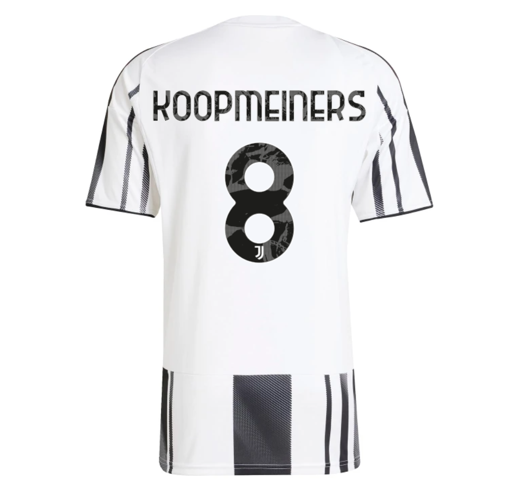 Jersey Juventus 25/26 Home #8 Koopmeiners