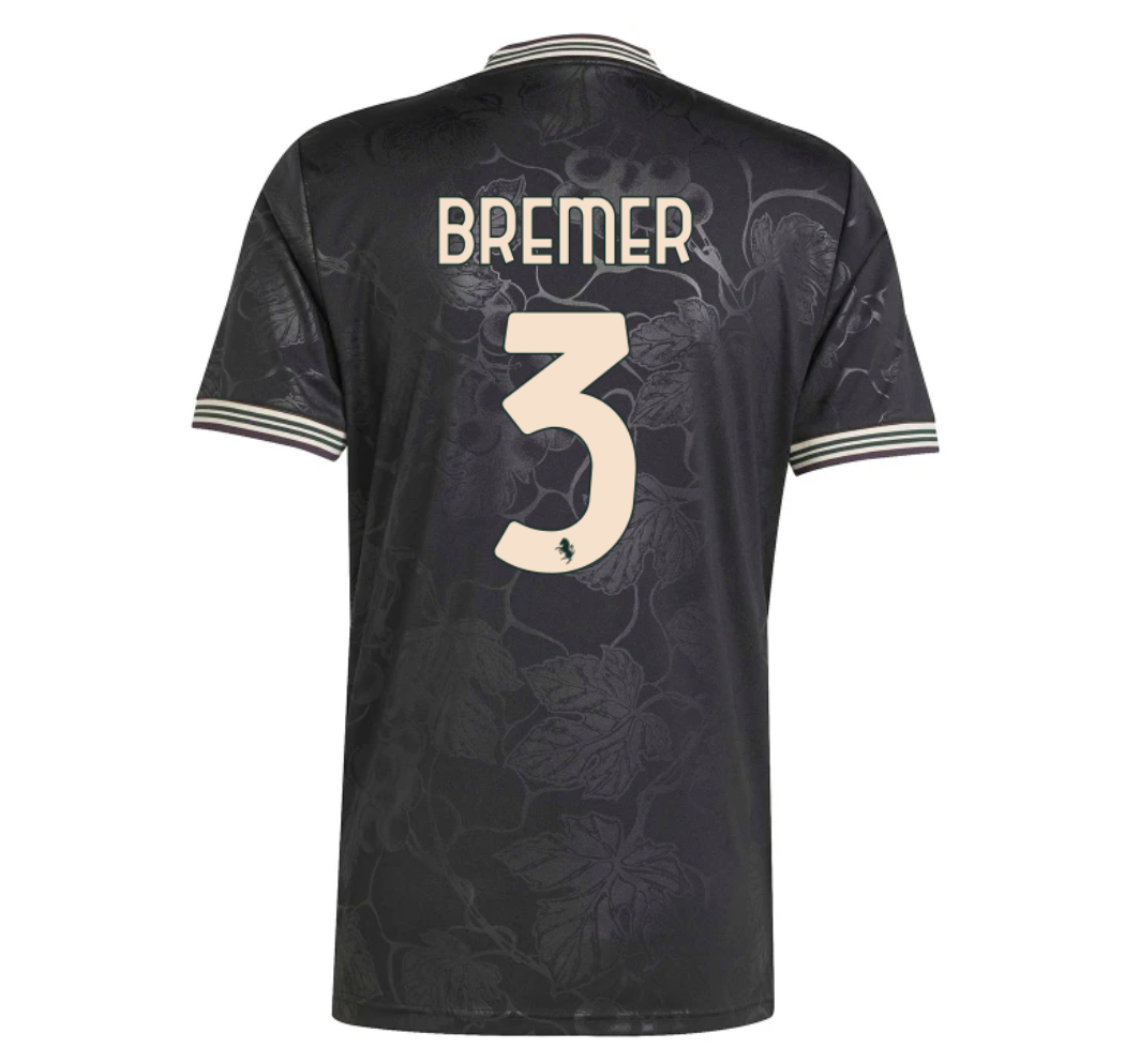 Jersey Juventus 25/26 Third #3 Bremer
