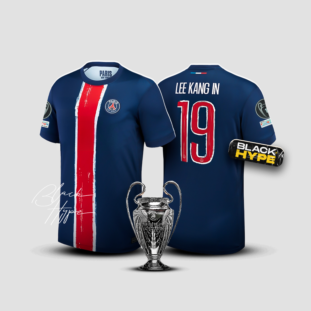 Jersey Lee Kang In PSG 24/25 Home - Champions League
