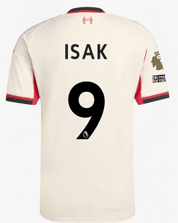 Jersey Liverpool 25/26 Away #9 ISAK
