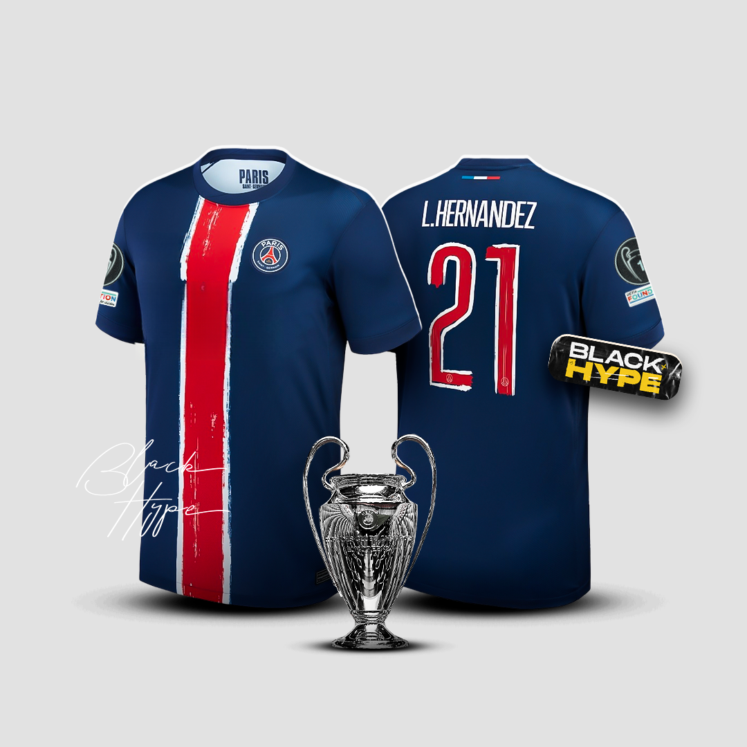 Jersey Lucas Hernandez PSG 24/25 Home - Champions League