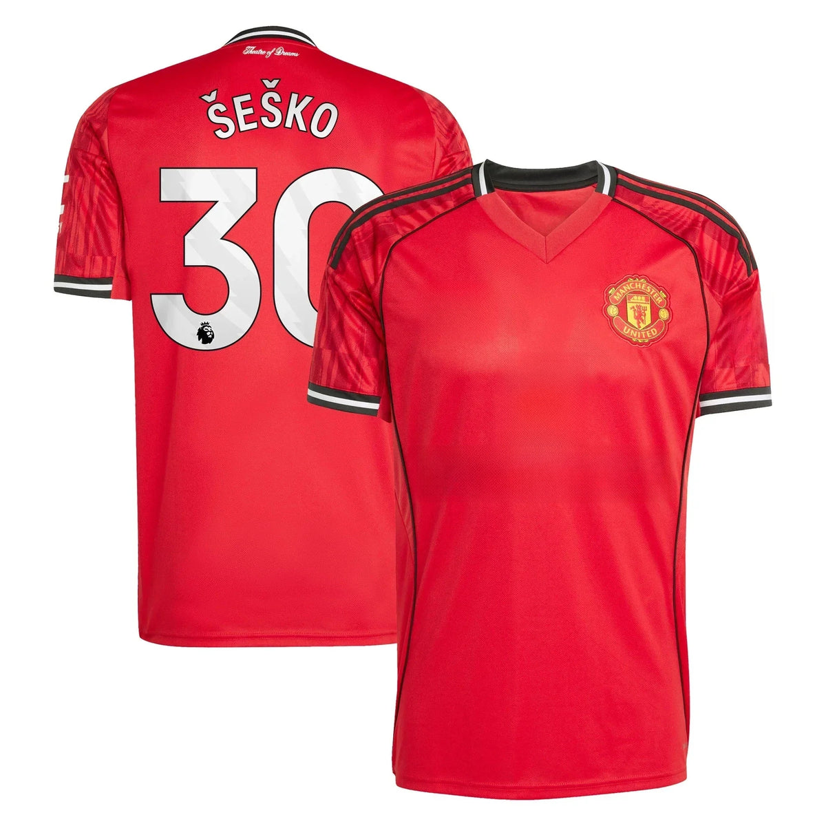 Jersey Manchester United 25/26 Home #30 Šeško
