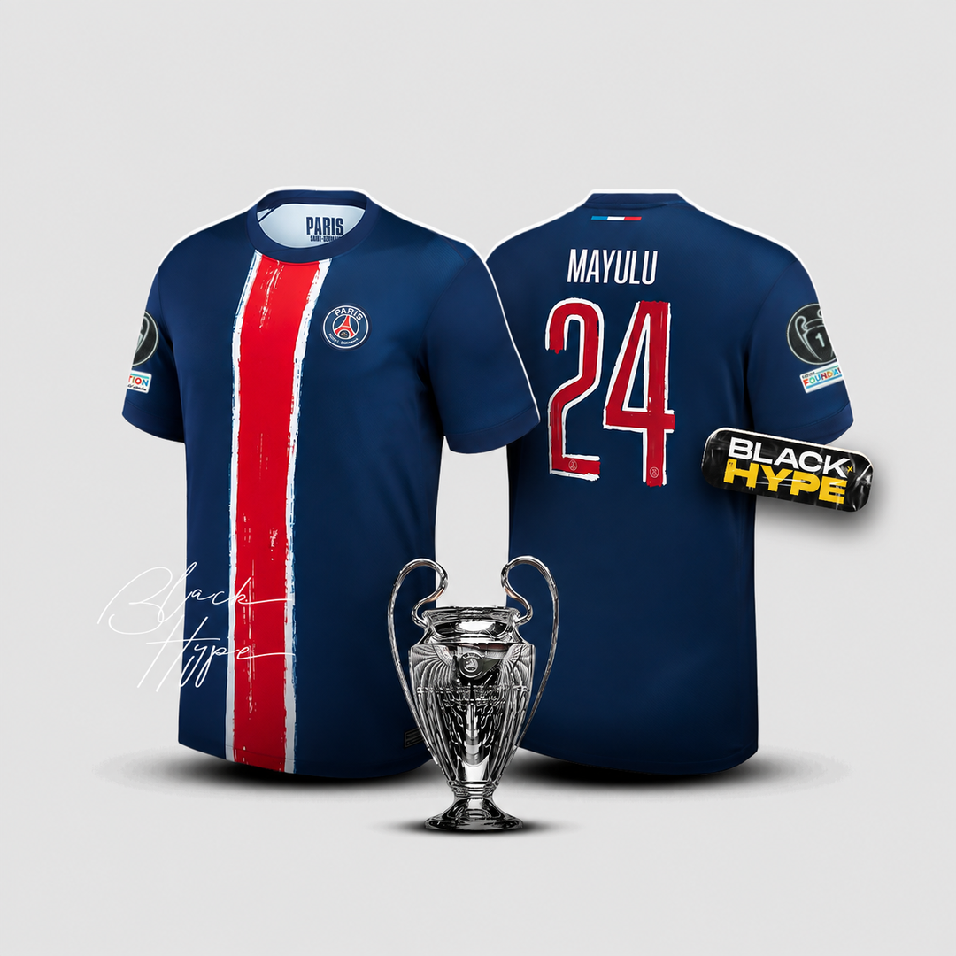 Jersey Mayulu PSG 24/25 Home - Champions League