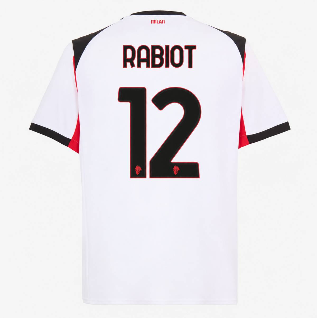 Jersey Milan 25/26 Away #12 Rabiot