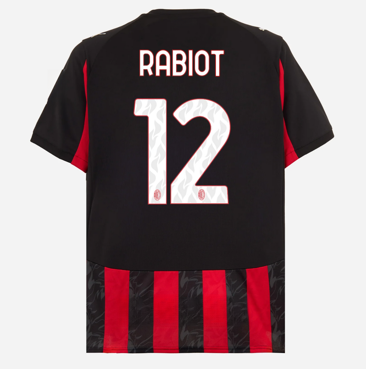 Jersey Milan 25/26 Home #12 Rabiot