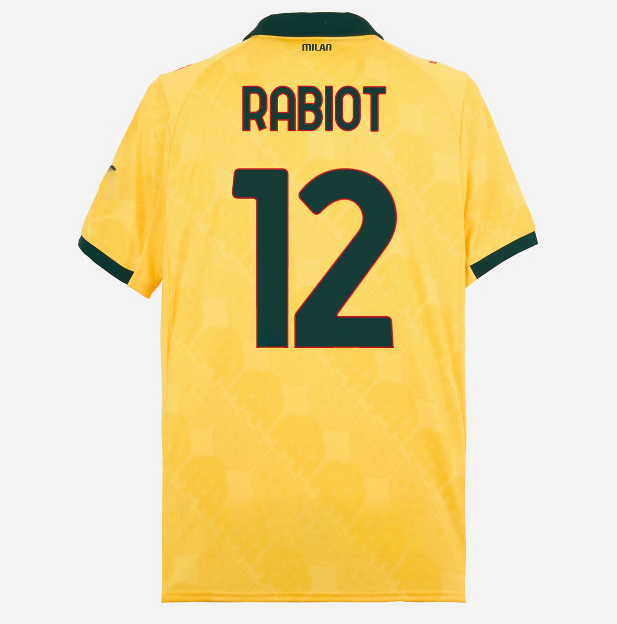 Jersey Milan 25/26 Third #12 Rabiot