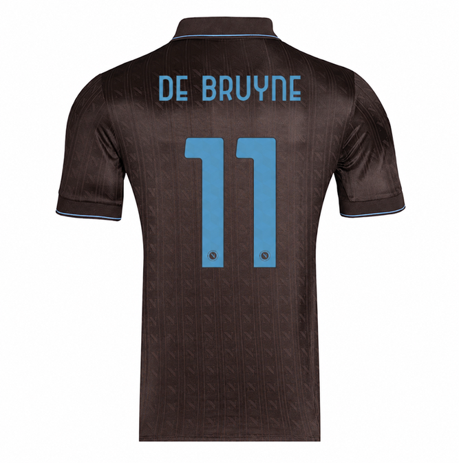 Jersey Napoli 25/26 Third #11 DE BRUYNE