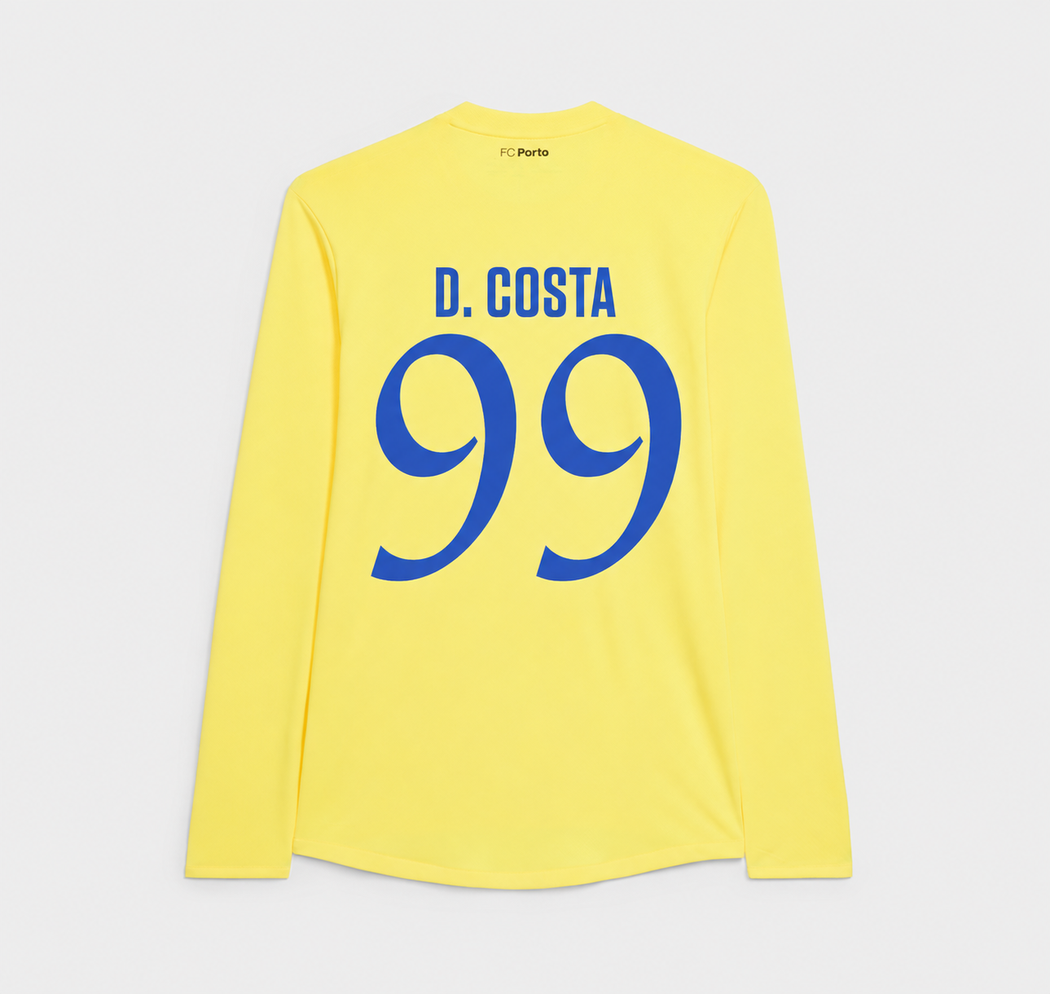 Jersey Porto 25/26 Goalkeeper #99 D. Costa