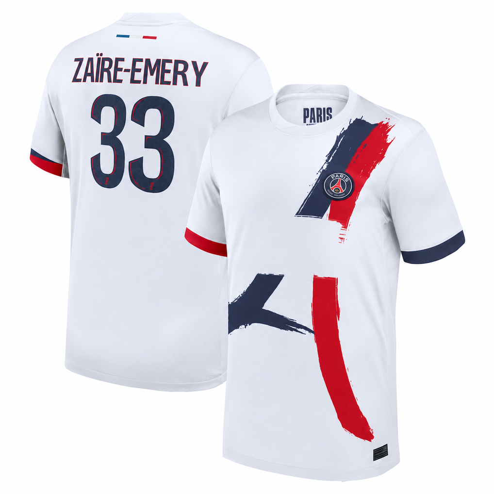 Jersey PSG 25/26 Away #33 Zaïre-Emery