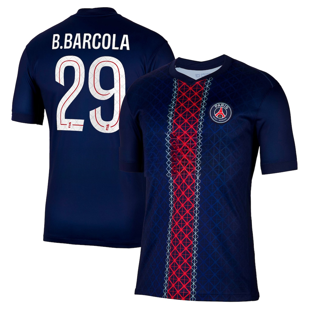 Jersey PSG 25/26 Home #29 B.Barcola