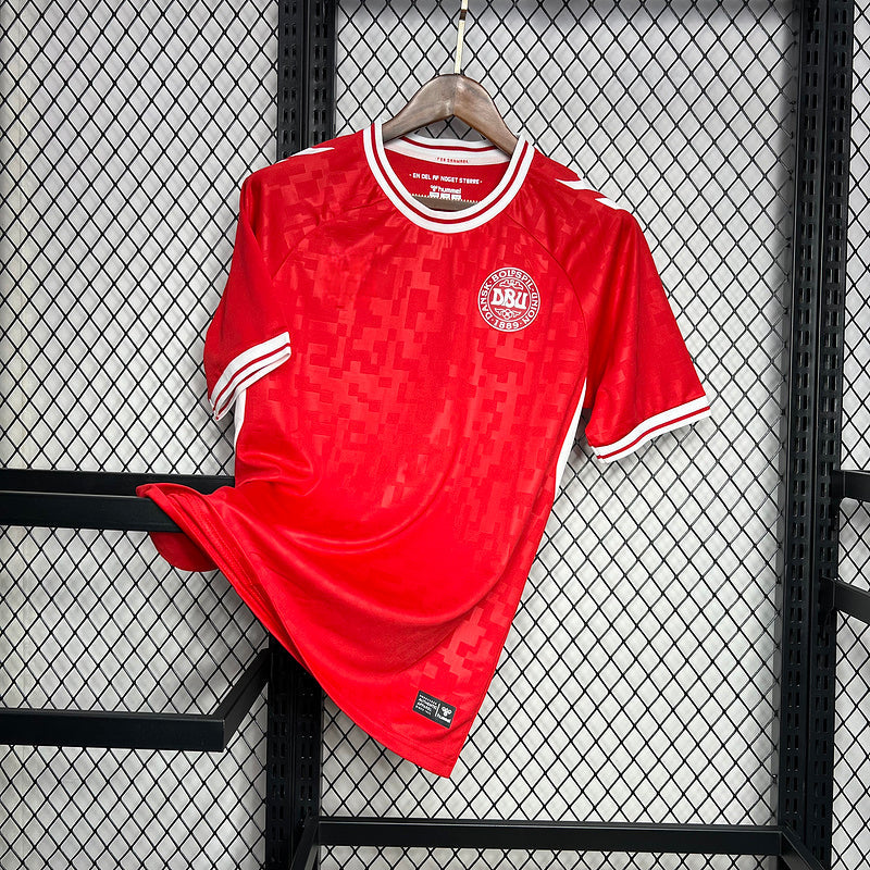 Jersey Seleção Dinamarca 24/25 - Home - Vermelha