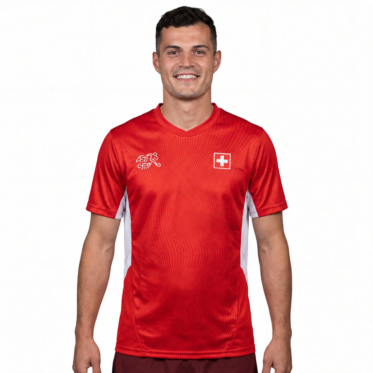 Jersey Switzerland Player Home World Cup 2026
