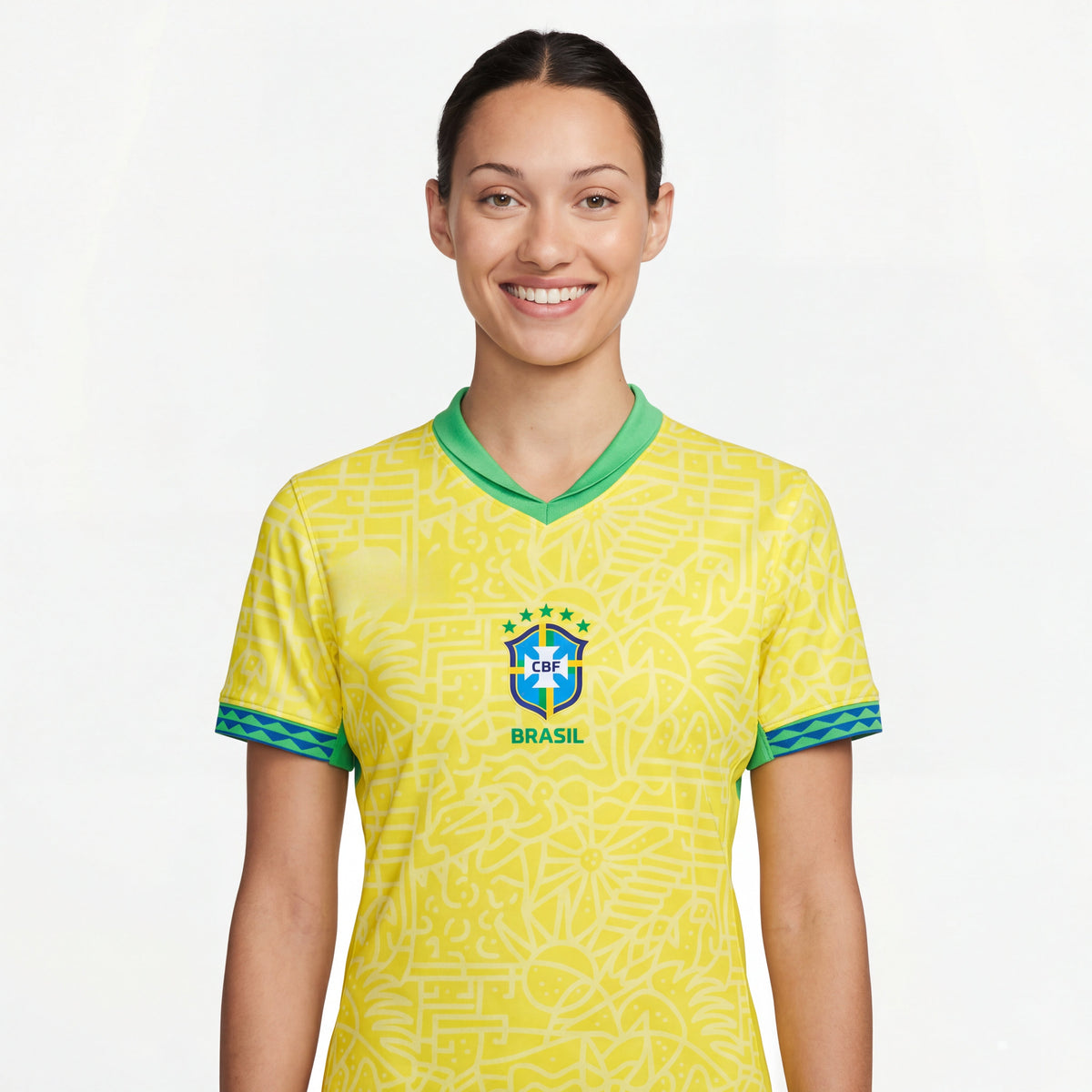 Jersey Woman Brazil l 24/25 - Yellow