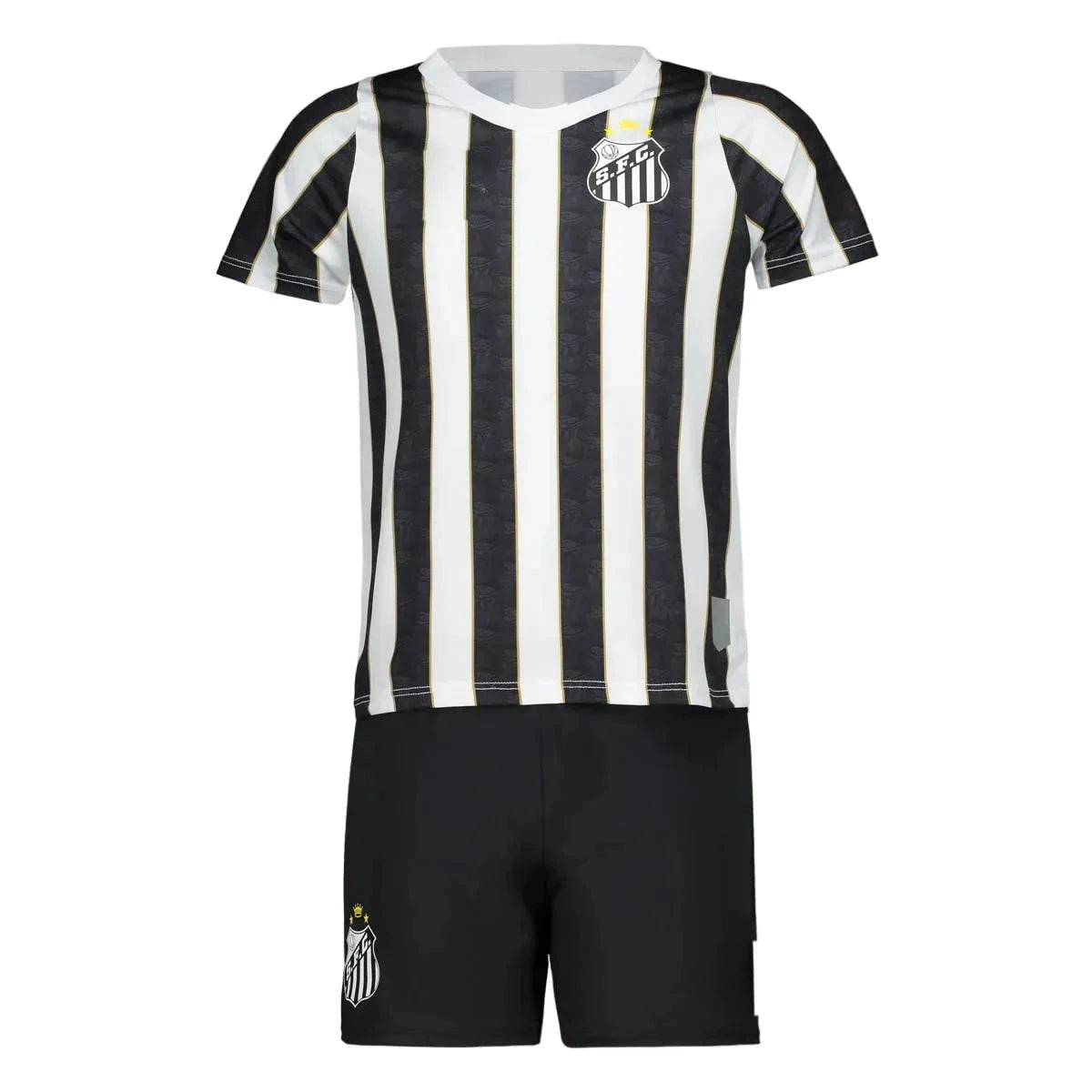 Kids Santos II 24/25 - Branco e Preto