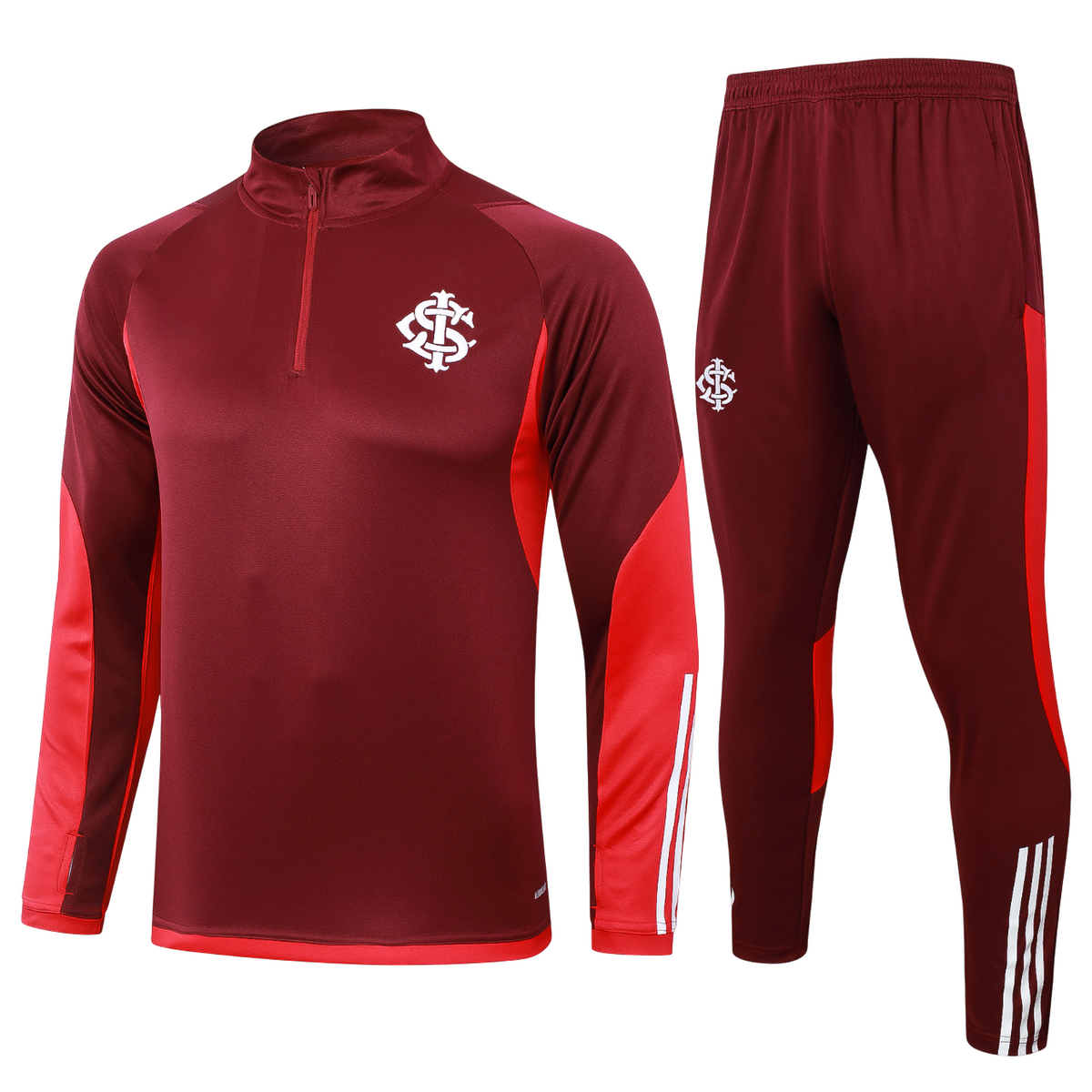 Set Outerwear TrainingInternacional 24/25 - Vermelho Escuro
