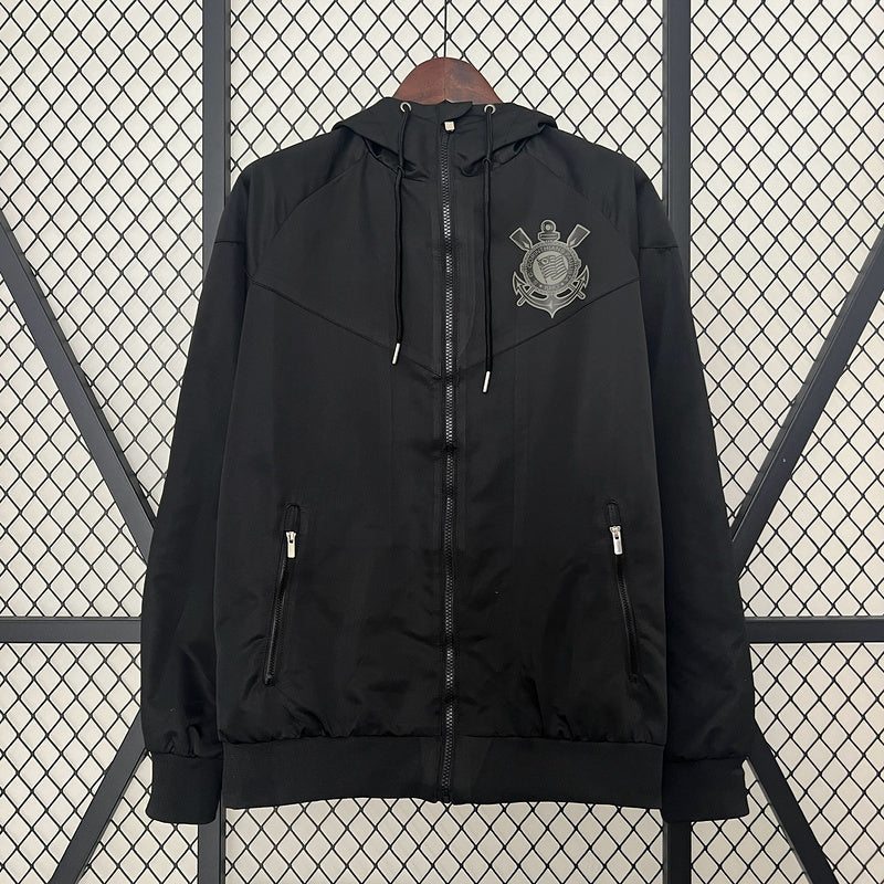 Windbreaker Corinthians 24/25 - Preto