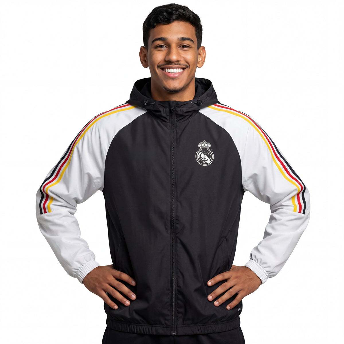 Windbreaker Real Madrid 24/25 - Black White